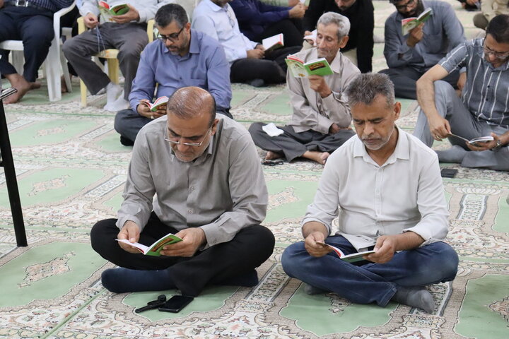 تصاویر/ مراسم معنوی دعای عرفه در بندر دیّر