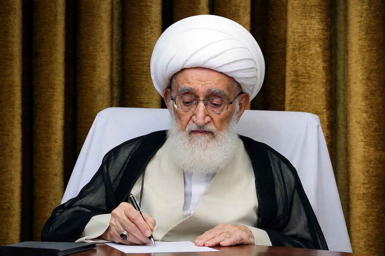 تسلیت آیتالله العظمی نوریهمدانی به حجتالاسلام والمسلمین سید حسن خمینی تسلیت آیتالله العظمی نوریهمدانی به حجتالاسلام والمسلمین سید حسن خمینی