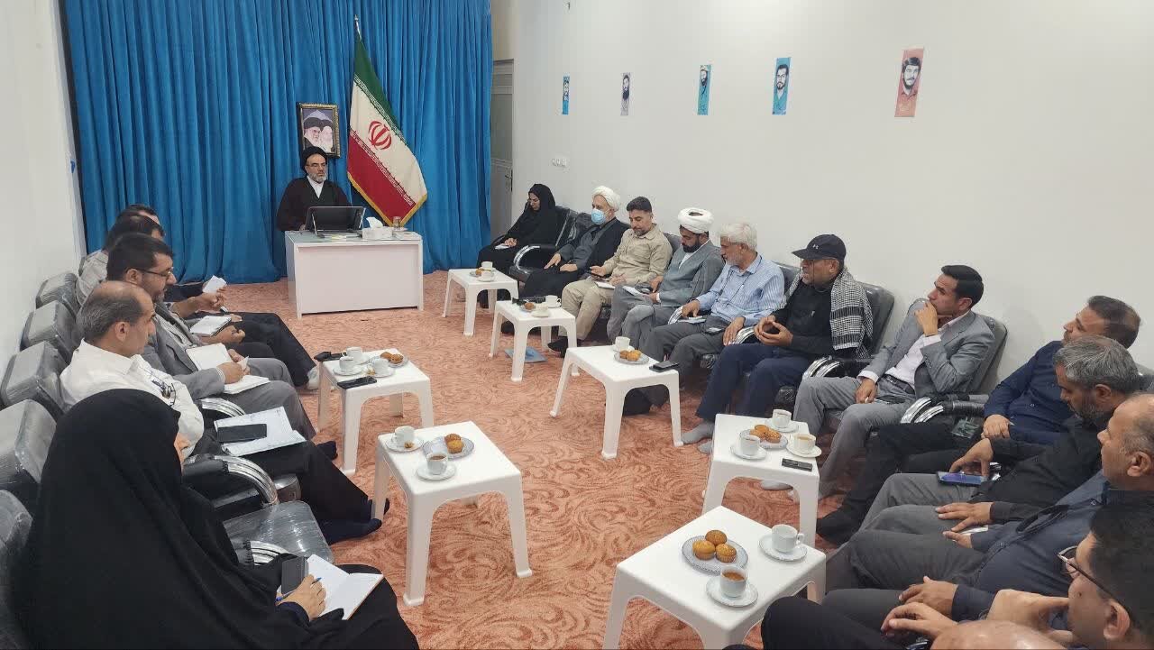 نشست هماهنگی مراسمات مذهبی در شهرستان جم برگزار شد