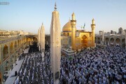 تقرير مصور | المؤمنون يُحيون صلاة عيد الأضحى في الحرم العلوي المطهر