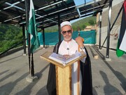 خیبرپختونخوا؛ شاہ مار میں نمازِ عید الاضحیٰ کی پر رونق تقریب: ایران اور فلسطین سمیت مستضعفین جہاں سے اظہارِ یکجہتی