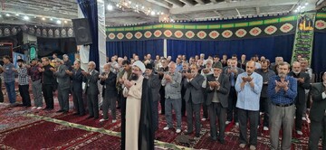تصاویر / اقامه نماز عید سعید قربان در شهرستان‌های استان همدان