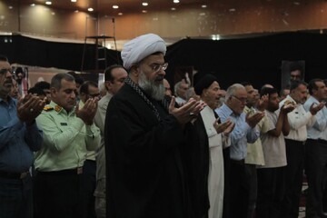 نماز عید قربان خورموج به روایت تصاویر