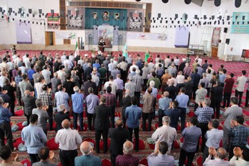 تصاویر/ اقامه نماز عید قربان در مصلای شهرستان آمل