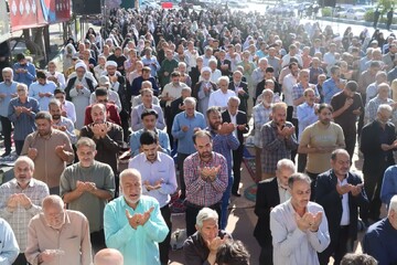 تصاویر/ اقامه نماز عید سعید قربان در اسلامشهر