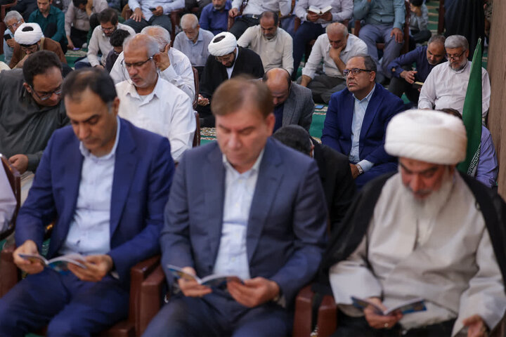 تصاویر/ دعای عرفه در بوشهر