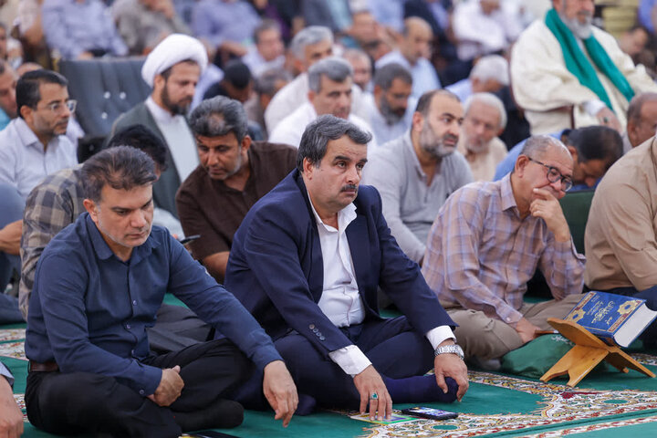 تصاویر/ دعای عرفه در بوشهر