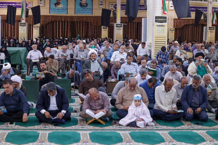 تصاویر/ دعای عرفه در بوشهر