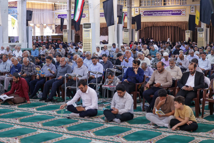 تصاویر/ دعای عرفه در بوشهر
