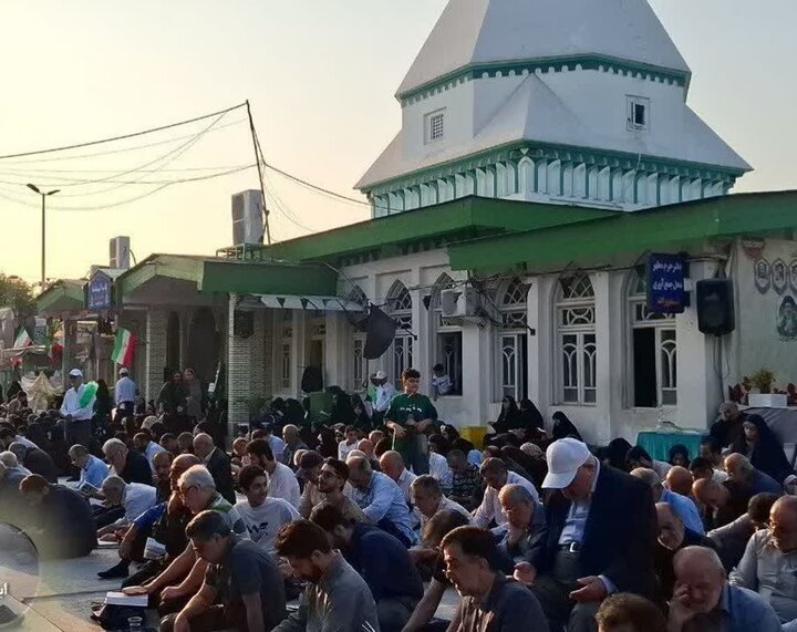 تصاویر/ برگزاری دعای عرفه در بقعه متبرکه امامزاده ابراهیم (ع) شهرستان آمل