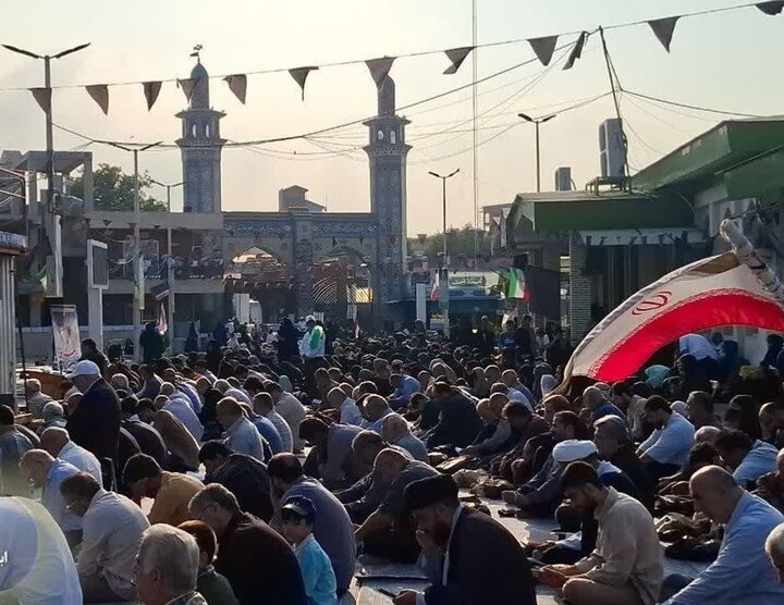 تصاویر/ برگزاری دعای عرفه در بقعه متبرکه امامزاده ابراهیم (ع) شهرستان آمل