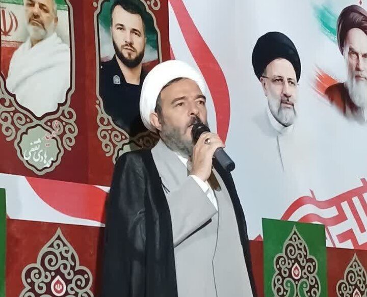 تصاویر/ تجمع مردمی بیجار با حضور امام جمعه این شهرستان