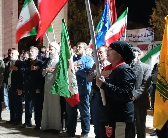 تصاویر/ تجمع مردمی بیجار با حضور امام جمعه این شهرستان