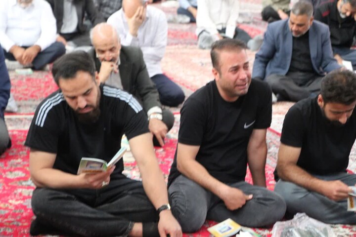 تصاویر / مراسم پرفیض دعای عرفه در مصلی حضرت ابوالفضل(ع) ملایر