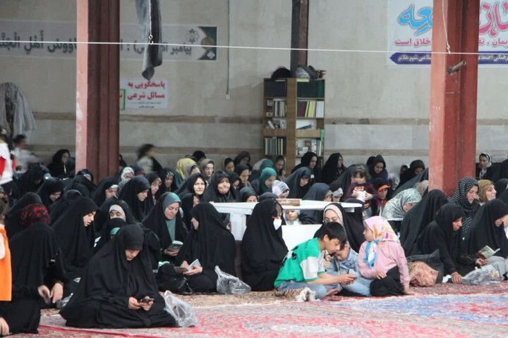 تصاویر / مراسم پرفیض دعای عرفه در مصلی حضرت ابوالفضل(ع) ملایر