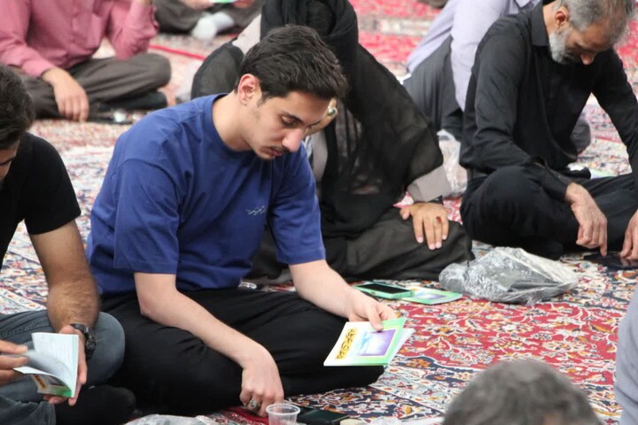تصاویر / مراسم پرفیض دعای عرفه در مصلی حضرت ابوالفضل(ع) ملایر
