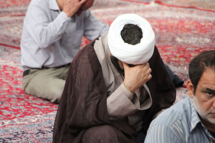 تصاویر / مراسم پرفیض دعای عرفه در مصلی حضرت ابوالفضل(ع) ملایر