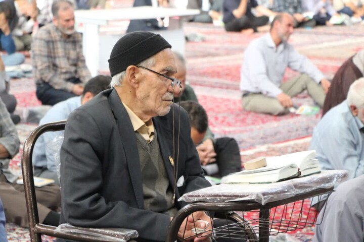 تصاویر / مراسم پرفیض دعای عرفه در مصلی حضرت ابوالفضل(ع) ملایر