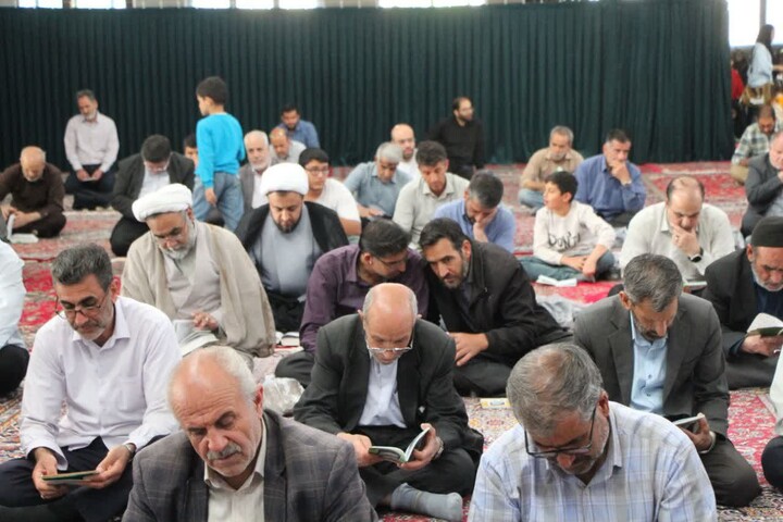 تصاویر / مراسم پرفیض دعای عرفه در مصلی حضرت ابوالفضل(ع) ملایر