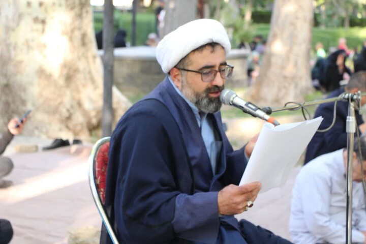 تصاویر / مراسم پرفیض دعای عرفه در پارک سیف الدوله ملایر