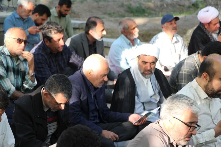 تصاویر / مراسم پرفیض دعای عرفه در پارک سیف الدوله ملایر