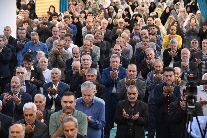 تصاویر/ اقامه نماز عید سعید قربان در ارومیه