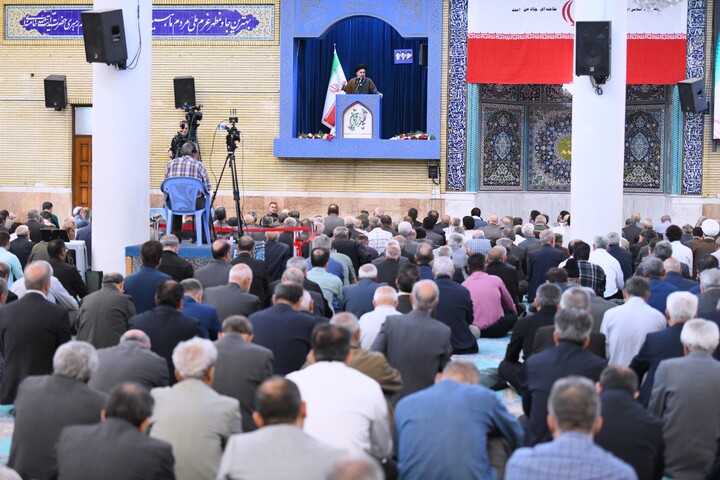 تصاویر/ اقامه نماز عید سعید قربان در ارومیه