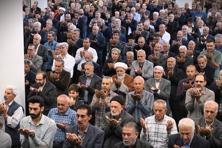 تصاویر/ اقامه نماز عید سعید قربان در ارومیه