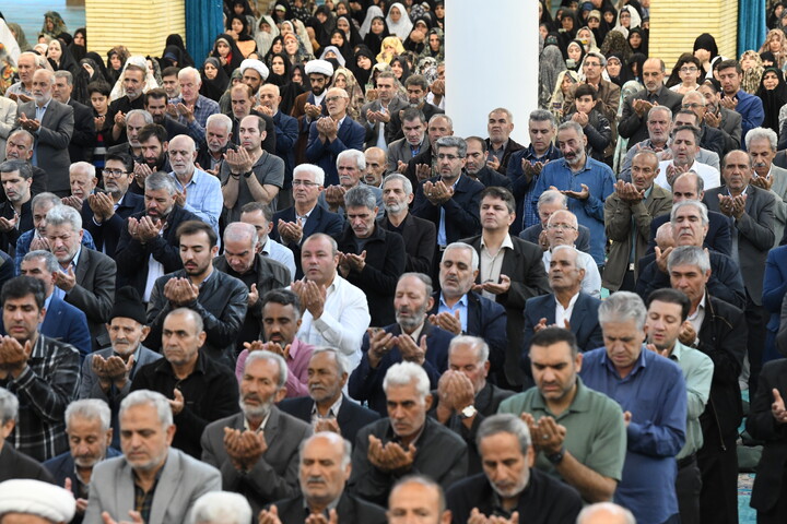 تصاویر/ اقامه نماز عید سعید قربان در ارومیه