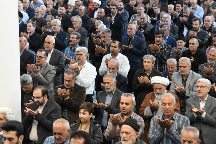 تصاویر/ اقامه نماز عید سعید قربان در ارومیه
