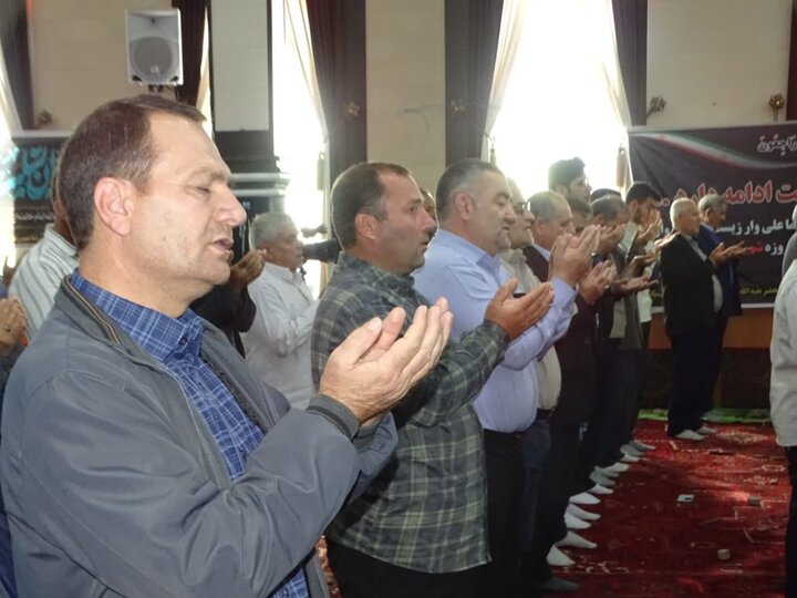 تصاویر/ اقامه نماز عید قربان در مسجد جامع چهاربرج