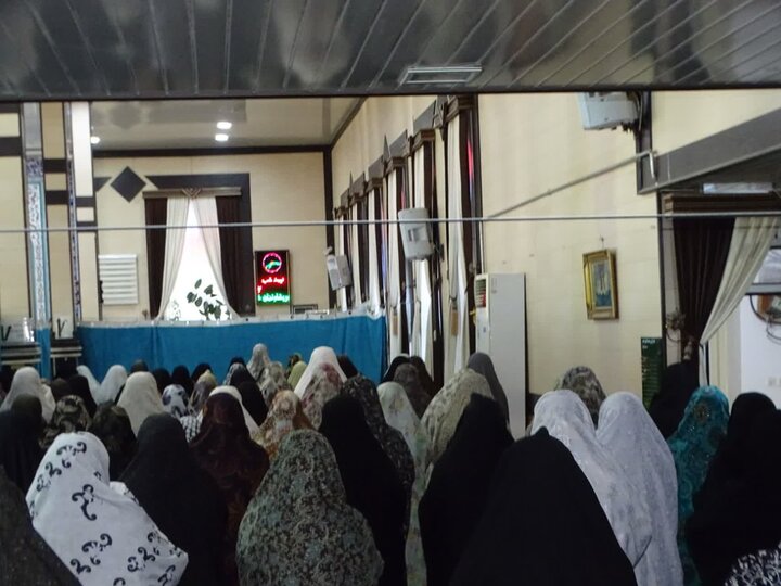 تصاویر/ اقامه نماز عید قربان در مسجد جامع چهاربرج