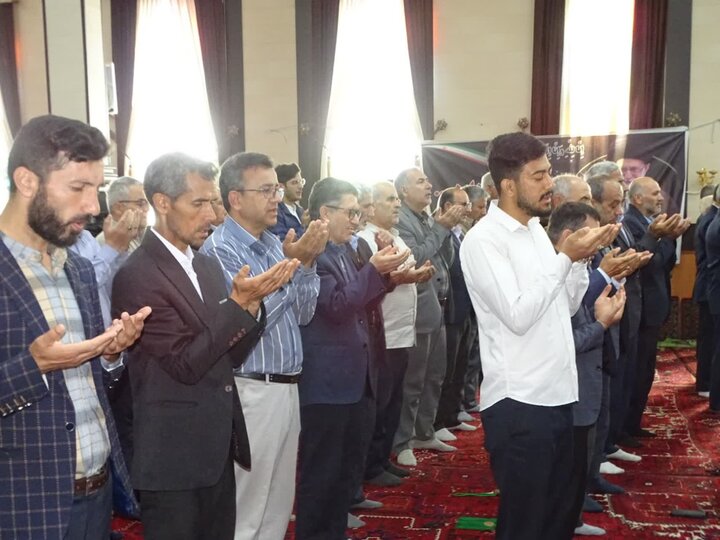 تصاویر/ اقامه نماز عید قربان در مسجد جامع چهاربرج