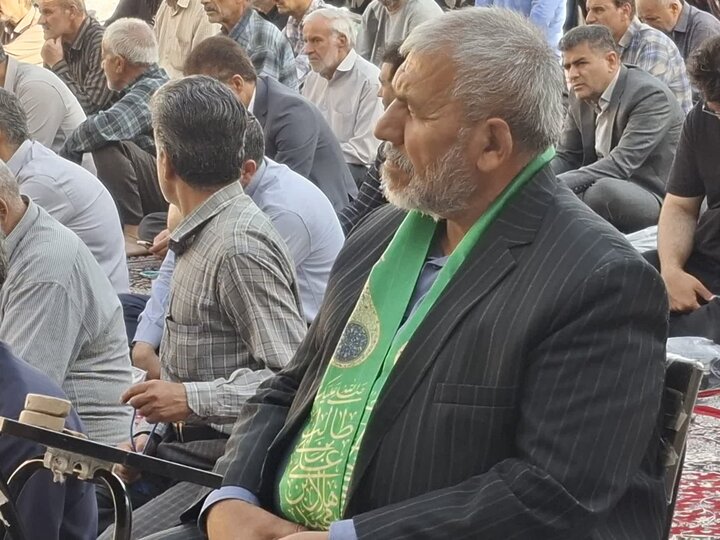 تصاویر/ نماز عیدسعیدقربان در آستان مقدس هلال بن علی (ع)