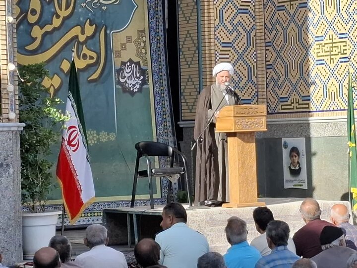 تصاویر/ نماز عیدسعیدقربان در آستان مقدس هلال بن علی (ع)