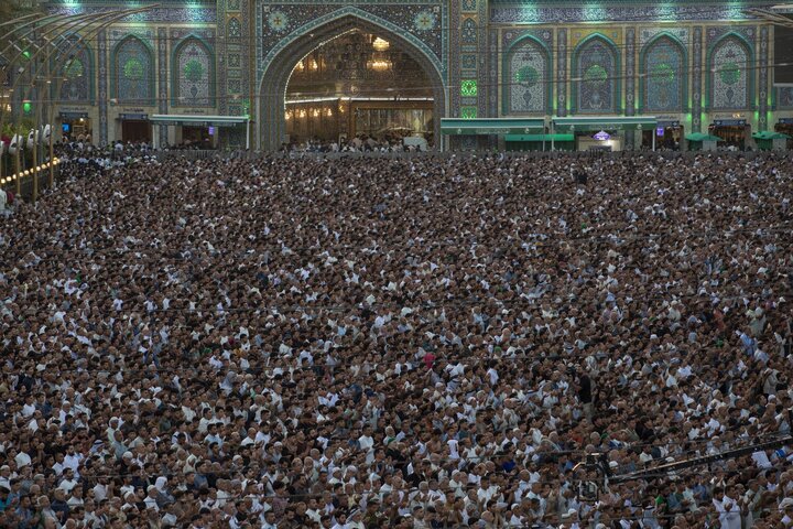 اقامه نماز عید قربان در بین الحرمین کربلای معلی