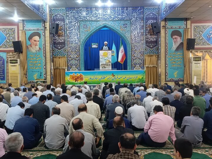 تصاویر/ برگزاری نماز عید سعید قربان در بوشهر