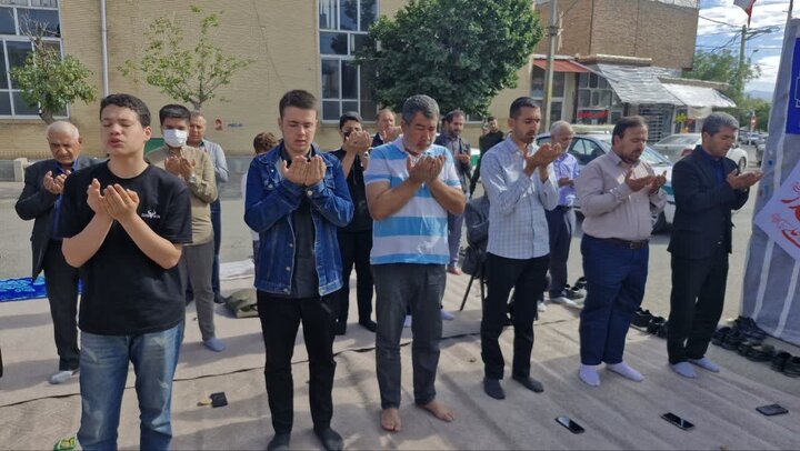 تصاویر/ اقامه نماز عید قربان در پلدشت