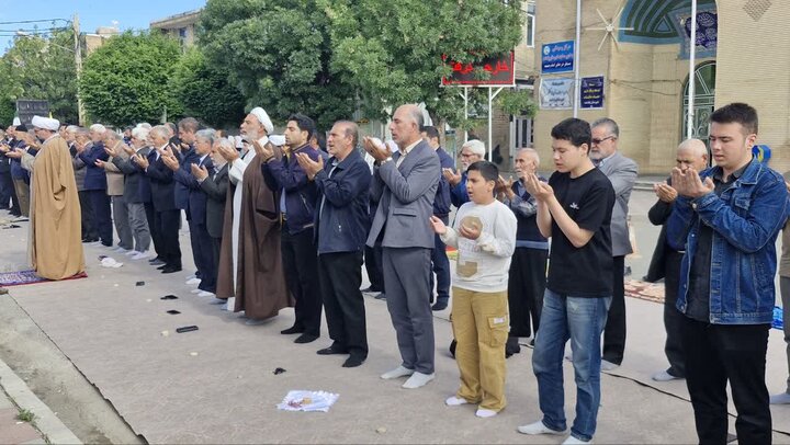 تصاویر/ اقامه نماز عید قربان در پلدشت