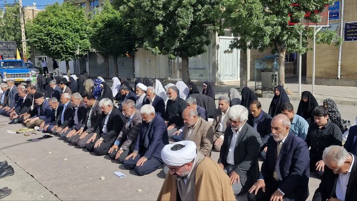 تصاویر/ اقامه نماز عید قربان در پلدشت