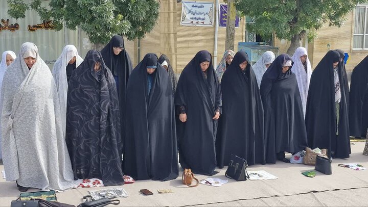 تصاویر/ اقامه نماز عید قربان در پلدشت