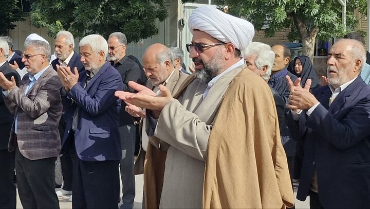 تصاویر/ اقامه نماز عید قربان در پلدشت