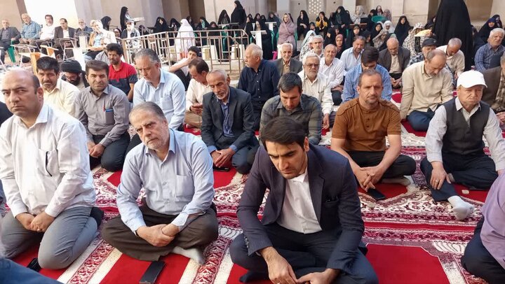 تصاویر/ اقامه با شکوه عید سعید قربان در نطنز
