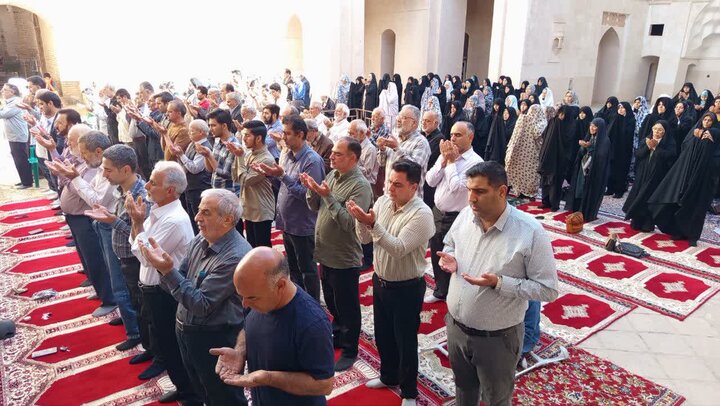 تصاویر/ اقامه با شکوه عید سعید قربان در نطنز