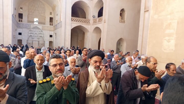 تصاویر/ اقامه با شکوه عید سعید قربان در نطنز