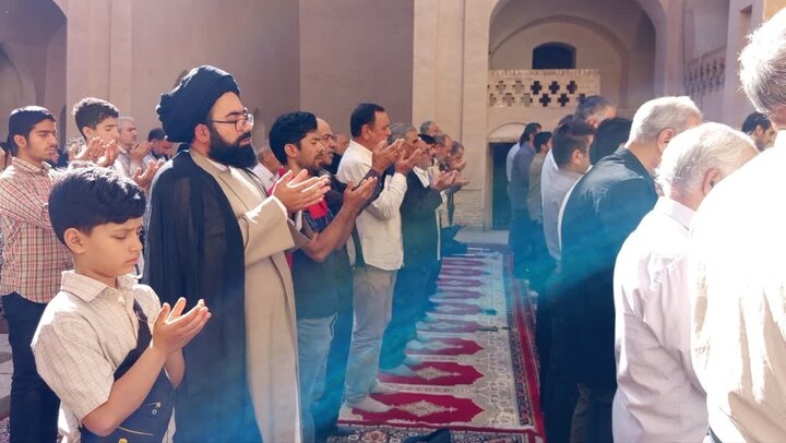 تصاویر/ اقامه با شکوه عید سعید قربان در نطنز