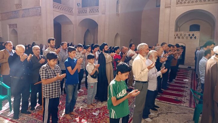 تصاویر/ اقامه با شکوه عید سعید قربان در نطنز