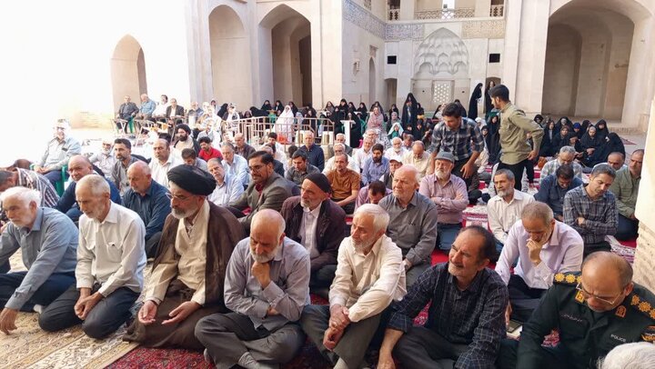 تصاویر/ اقامه با شکوه عید سعید قربان در نطنز