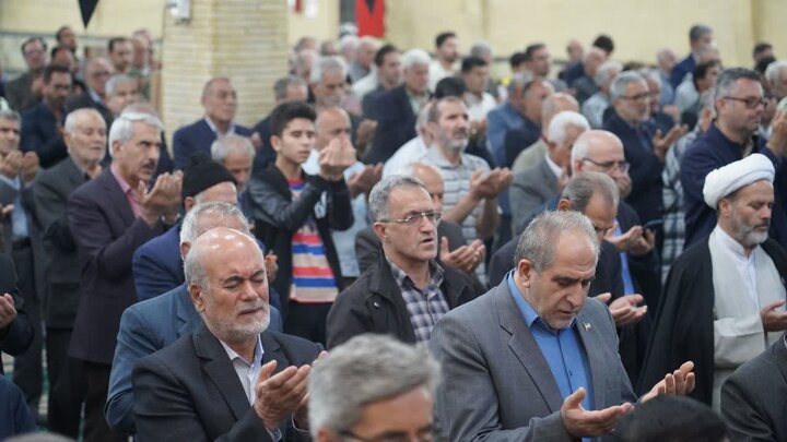 تصاویر/ اقامه نماز عید قربان در خوی