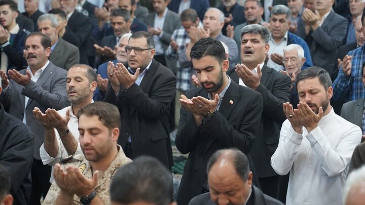 تصاویر/ اقامه نماز عید قربان در خوی